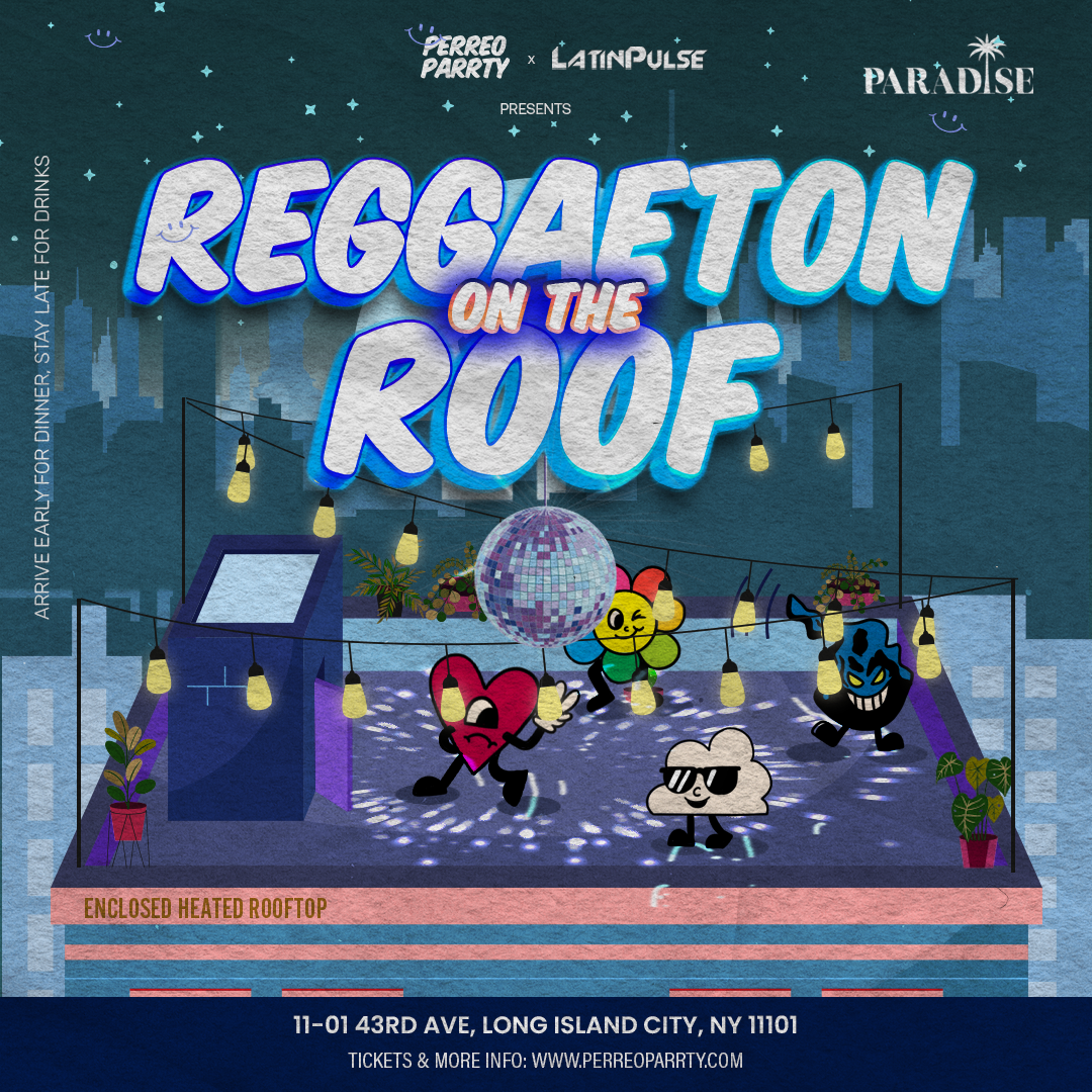 Reggaeton on the Roof  - Latin Dance Party Rooftop with NYC Skyline Views