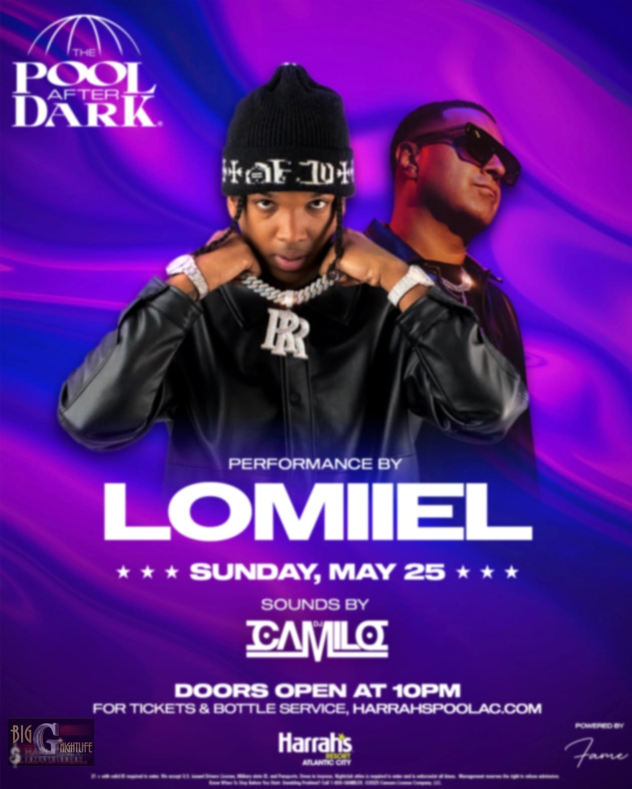 Buy tickets for LOMIIEL + DJ CAMILO : POOL AFTER DARK LOMIIEL + DJ CAMILO : POOL AFTER DARK